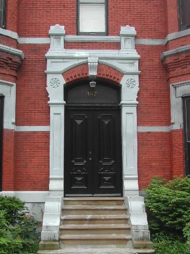 John F. Bullock Residence - Entrance