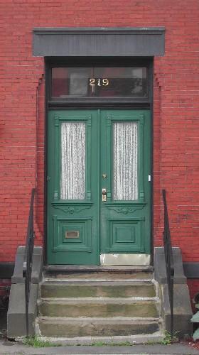 Henry W. Barker Residence - Entrance