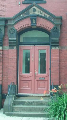 Thompson B. Barker Residence - Entrance