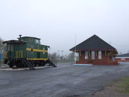 North elevation, CN Train Station