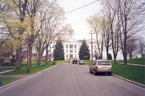 View corridor along College Street – November 2002