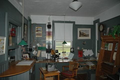 Interior view of office