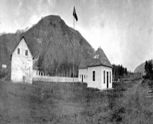 Historic Dunvegan (including the Factor's House) Provincial Historic Resource (date unknown); Provincial Archives of Alberta, B.2828