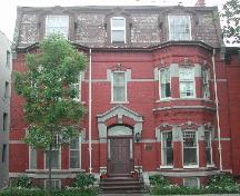 This photograph is a contextual view of the building on Germain Street, 2005.; City of Saint John