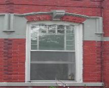 This image shows the ornementation of the windows, 2005.; City of Saint John