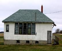 1952 school house at Hayward School from east; Government of Saskatchewan, Bruce Dawson, 2004