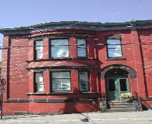 This photograph shows the full front view of the residence, 2005; City of Saint John