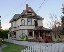 Exterior view of Ambrosia Bed and Breakfast; City of Victoria, 2007