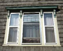 This image shows the tripart window, 2005.; City of Saint John