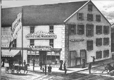 C.E. Robertson's Custom Tailoring Shop