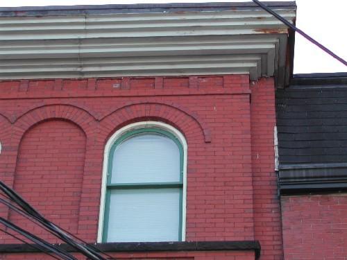 Robert Croupe Residence - Window and cornice