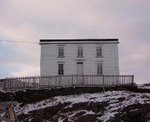 View of front facade, Porter House, Hibb's Cove, Port de Grave, December 2004.; HFNL 2004