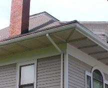 Frank McCurdy House, eave detail, 2004; Heritage Division, NS Dept. of Tourism, Culture and Heritage