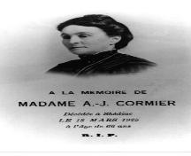 Portrait of Dina Cormier; Acadian Research Centre - P227-A331