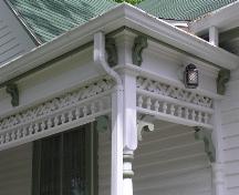 J.L. Doggett House, eave detail, 2004; Heritage Division, NS Dept. of Tourism, Culture and Heritage