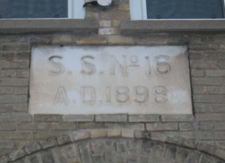 Date stone, 1137 Henry Street