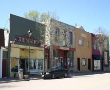 Context view of the Welch Block, Boissevain, 2005; Historic Resources Branch, Manitoba Culture, Heritage,  Tourism and Sport, 2005