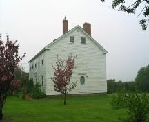 This image shows the northeast façade of the building, 2007.; Province of New Brunswick