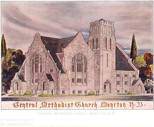 Architectural Drawing - Central Methodist Church