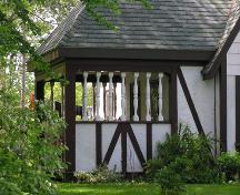 R.O. McCurdy House, porch detail, 2004; Heritage Division, NS Dept. of Tourism, Culture and Heritage, 2004