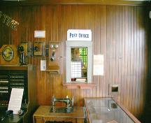 Interior view of the Pitt Meadows General Store and Post Office, 2005; District of Pitt Meadows, 2005