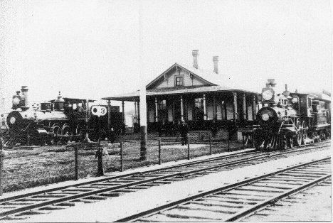 First McAdam Railway Station
