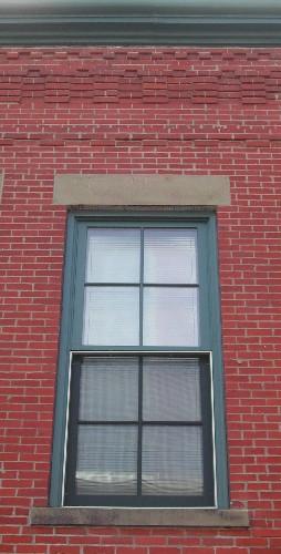 Sun Building - Window and cornice