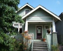 Exterior view of the Kendrick House; City of Vancouver, 2007