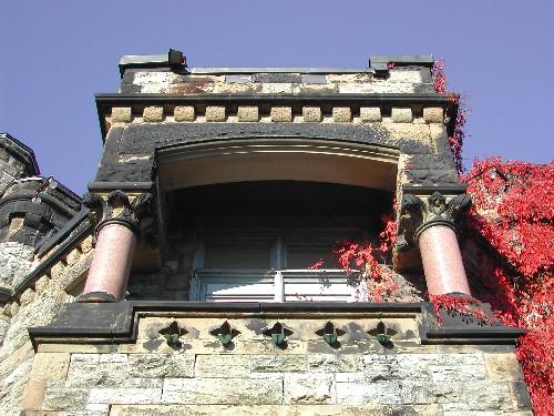 Caverhill Hall - Le balcon