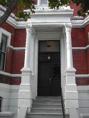 Judge Palmer's Residence - Entrance