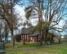 Exterior view of the Holy Trinity Church; District of North Saanich, 2007
