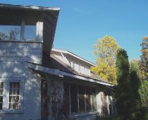Détail de la maison McGregor, région de Kemnay, 2005; Historic Resources Branch, Manitoba Culture, Heritage, Tourism and Sport, 2005