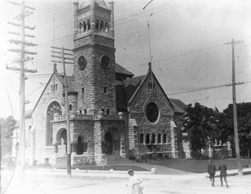 Historic photo of St. Andrew's Presbyterian Church
