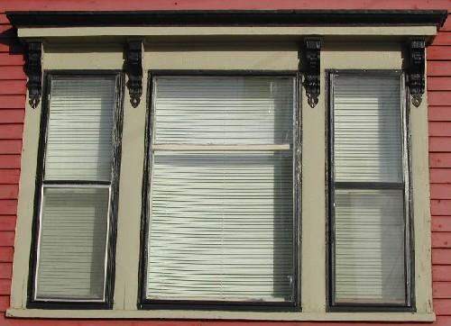 Frederick W. Lobb Residence - Triple windows