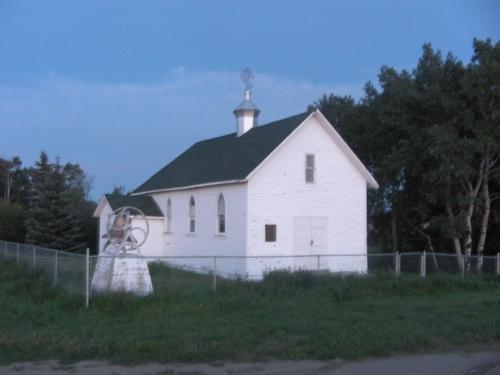 Church exterior, from the northeast