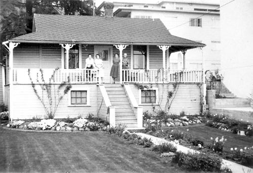 Home of Percy and Myrtle McNeil, circa 1950s