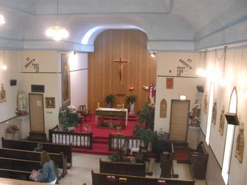 St. Andrew's, interior