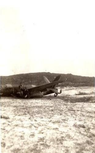 1942 Plane Crash Site in 1942