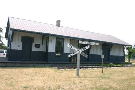 North Elevation, Otterville Railway Station, 2007
