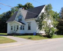 Griffin House on Henderson Street, note the orientation of the home to the street, 2008; City of Miramichi