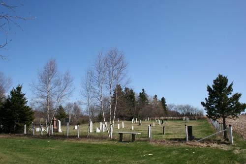 Overview of cemetery