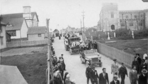 Church Street scene, Bonavista, NL, circa 1947