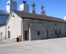 Featured is the West elevation of the Guelph Waterworks Engine House and Pumping Station.; Mary Tivy, 2008.
