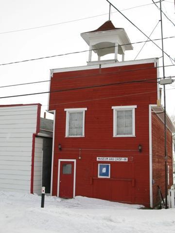 Mortlach Fire Hall - view from the north-west