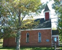 St. John's Anglican Church, Moschelle, N.S., southeast elevation, 2009.; Heritage Division, NS Dept. of Tourism, Culture and Heritage, 2009
