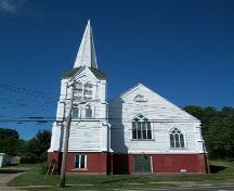 Emmanuel United Church, Granville Ferry, N.S., front elevation, 2009.; Heritage Division, NS Dept. of Tourism, Culture and Heritage, 2009
