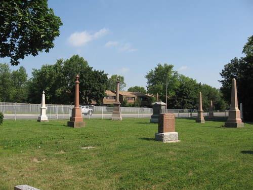 Looking east, Eden Cemetery, 2008