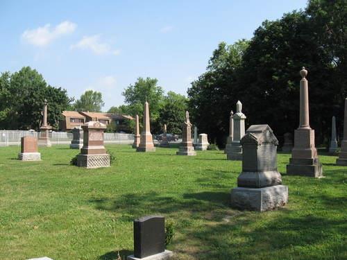 Looking southeast, Eden Cemetery, 2008