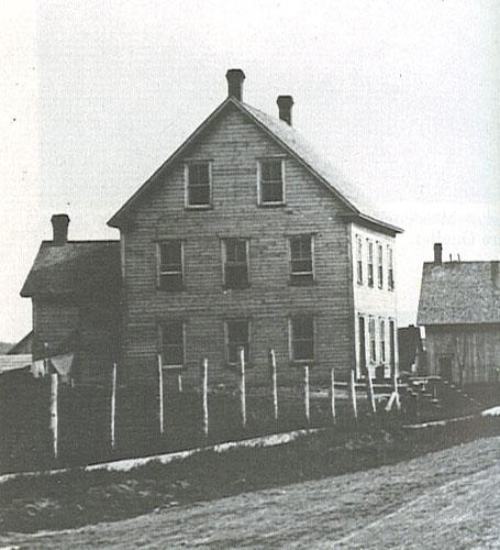 Historic photo of the building