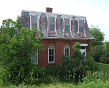 Front elevation, James Miller House, Shubenacadie East, Nova Scotia, 2007.
; Heritage Division, NS Dept. of Tourism, Culture and Heritage, 2007.